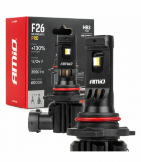 Żarówki samochodowe LED F26 PRO LumiTec LIMITED +130% DUO FULL CANBUS HB3 12V 24V AMiO 04874