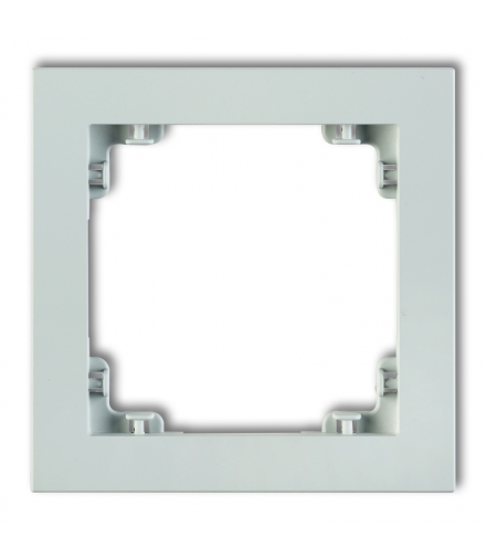 DECO Ramka uniwersalna pojedyncza z tworzywa DECO Pastel Matt Karlik 47DR-1