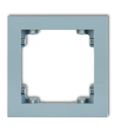 DECO Ramka uniwersalna pojedyncza z tworzywa DECO Pastel Matt Karlik 48DR-1