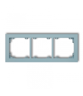 DECO Ramka uniwersalna potrójna z tworzywa DECO Pastel Matt Karlik 48DR-3