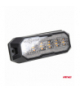 Lampa ostrzegawcza obrysowa pomarańczowa z funkcją świateł cofania LED R65 R148 12V 24V 24W AMiO 04862