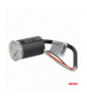 Lampa ostrzegawcza okrągła pomarańczowa LED R65 12V 24V 12W AMiO 04864