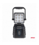 Lampa robocza przenośna biała z funkcją lampy ostrzegawczej 15W (BATT), 1000lm, 6500K, 4000mAh, USB-C, AMiO 04865