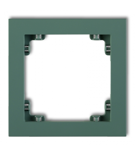 DECO Ramka uniwersalna pojedyncza z tworzywa DECO Pastel Matt Karlik 51DR-1