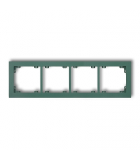 DECO Ramka uniwersalna podczwórna z tworzywa DECO Pastel Matt Karlik 51DR-4